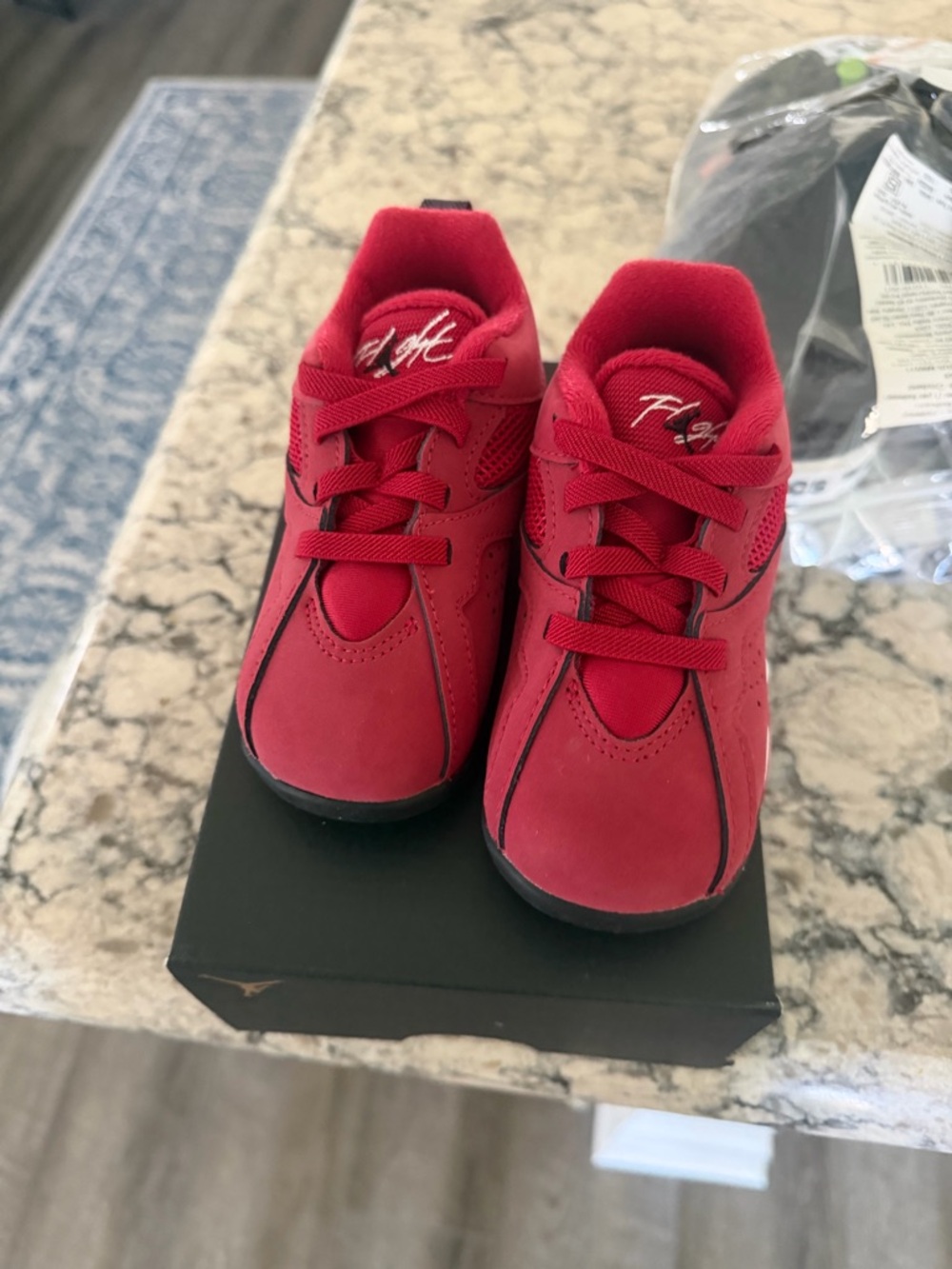 Nike Jordan, MVP size 7 sheet red new inbox without lid